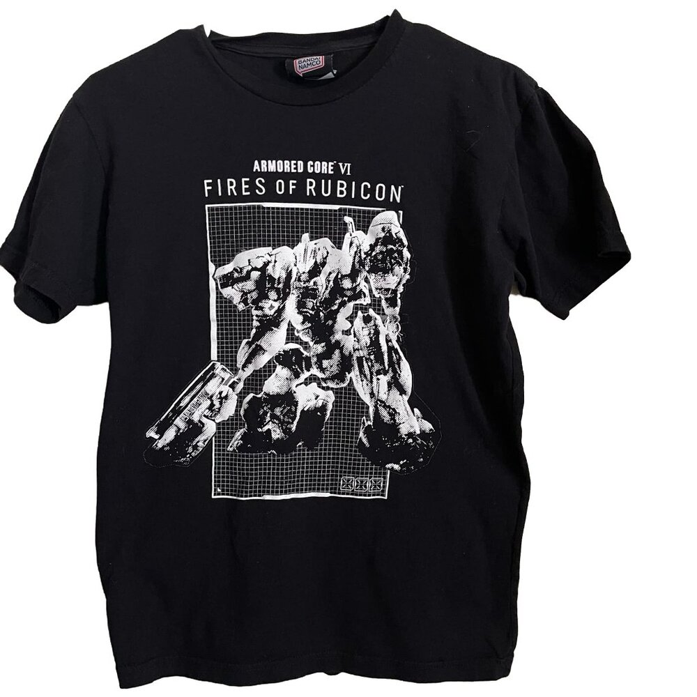 Armored Core VI Fires of Rubicon Official Bandai Namco T-Shirt SZ Small